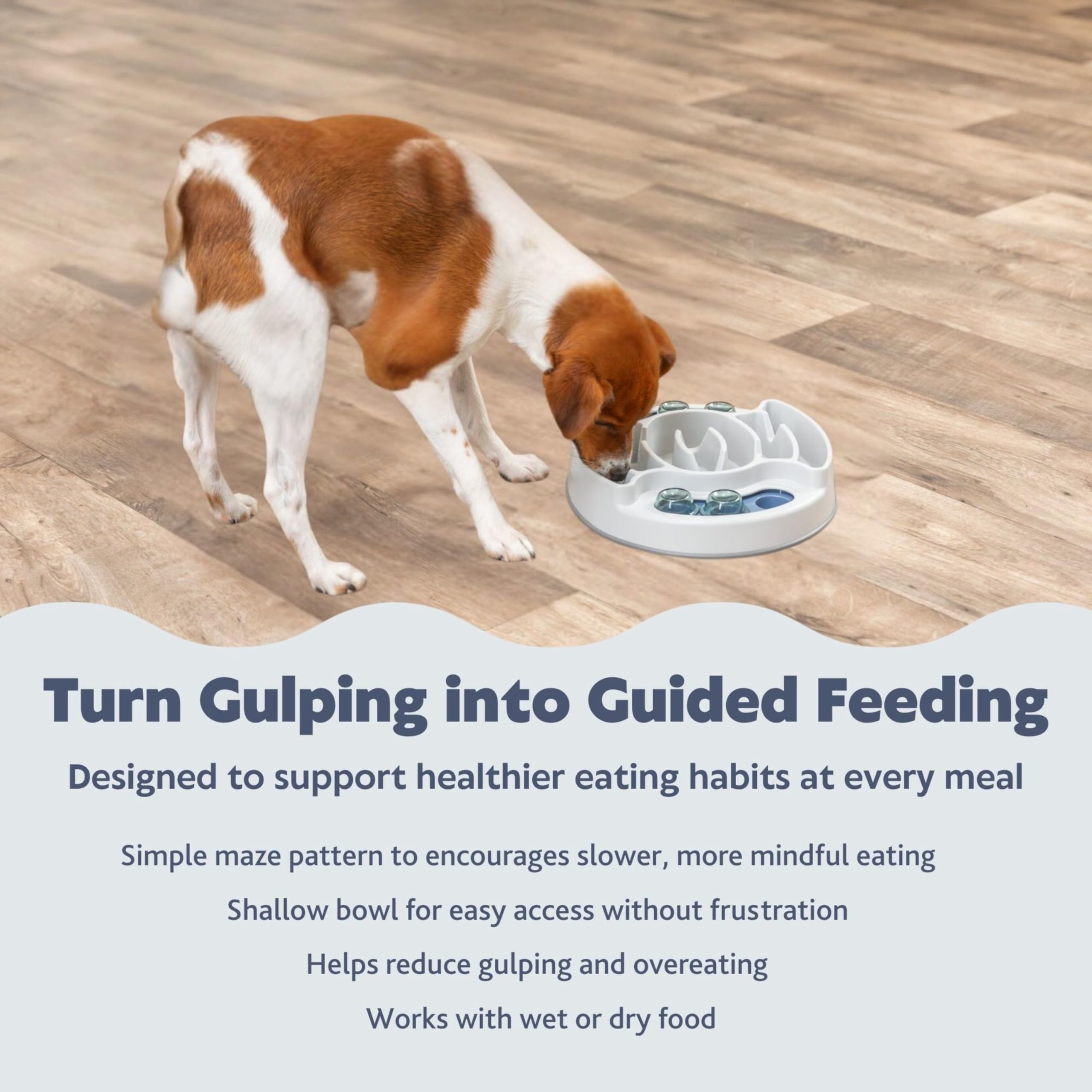 TRIXIE Zabawka dla psa inteligencja Dog Activity gra strategiczna "Slide & Feed" – wymagająca zabawka inteligencyjna dla psów do zatrudnienia, ø 30 x 27 cm – 32036