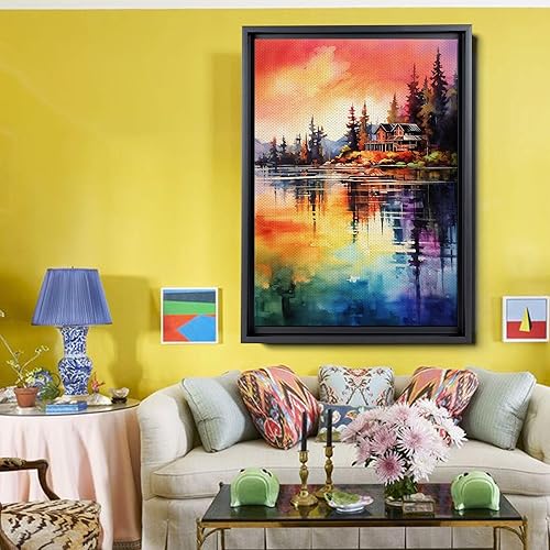 Miniatura 2 de Enchanting Forest, Nature-Inspired Aluminum Print Woodsy Wall Art Décor Captivating Natural Beauty