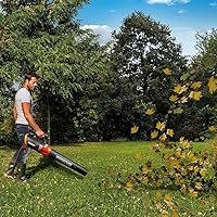 Vista 4 de WORX WG520 Turbine 600 Soplador de hojas eléctrico con cable , negro