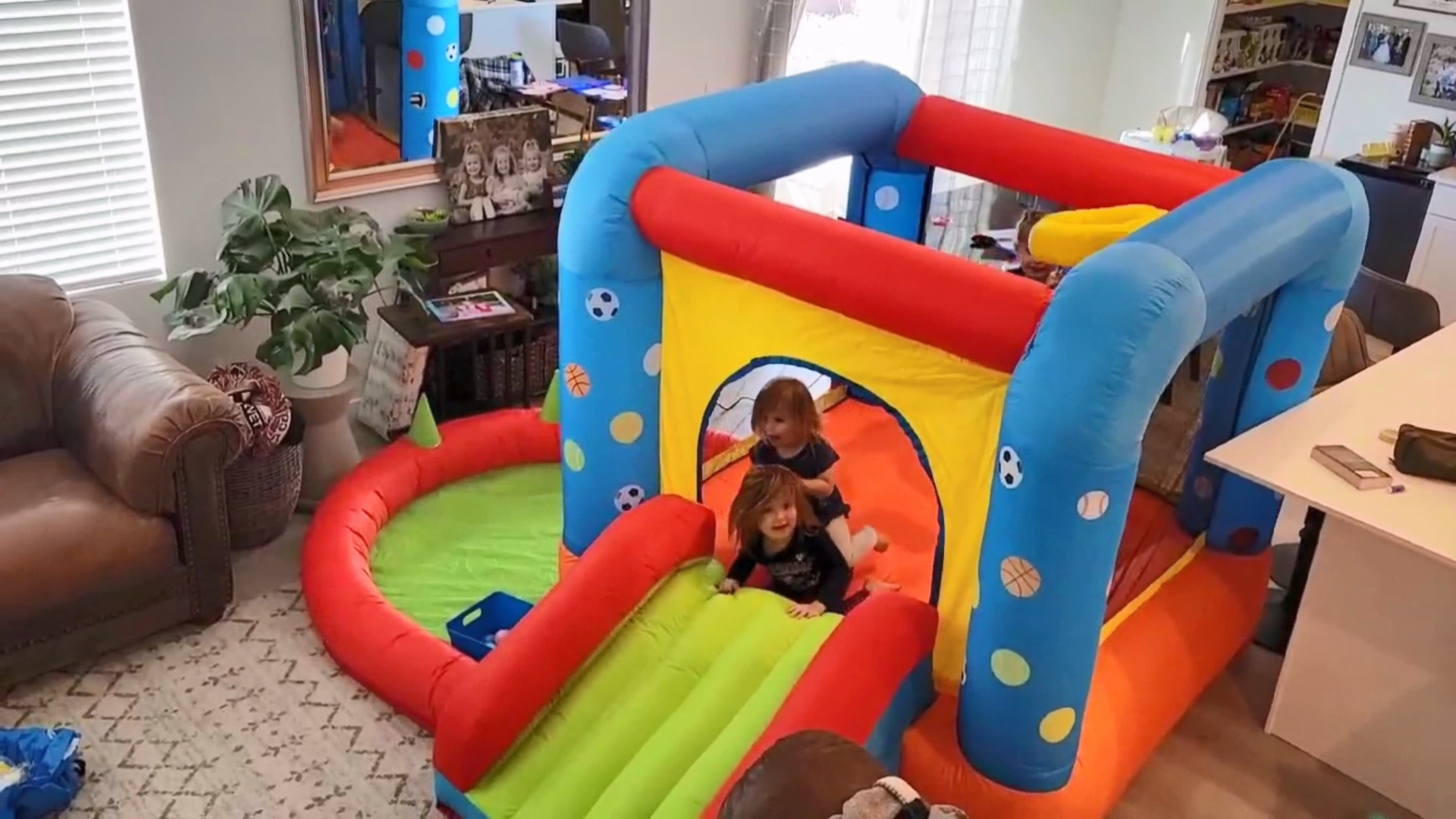 Amazon.com: Step4Fun Inflatable Bounce House, Kids Castle