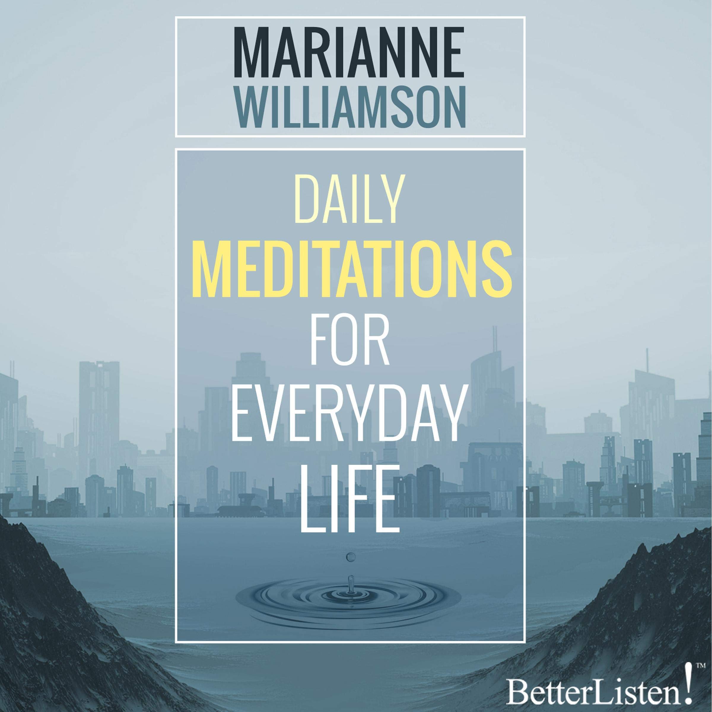 Cover art for Daily Meditations for Everyday Life