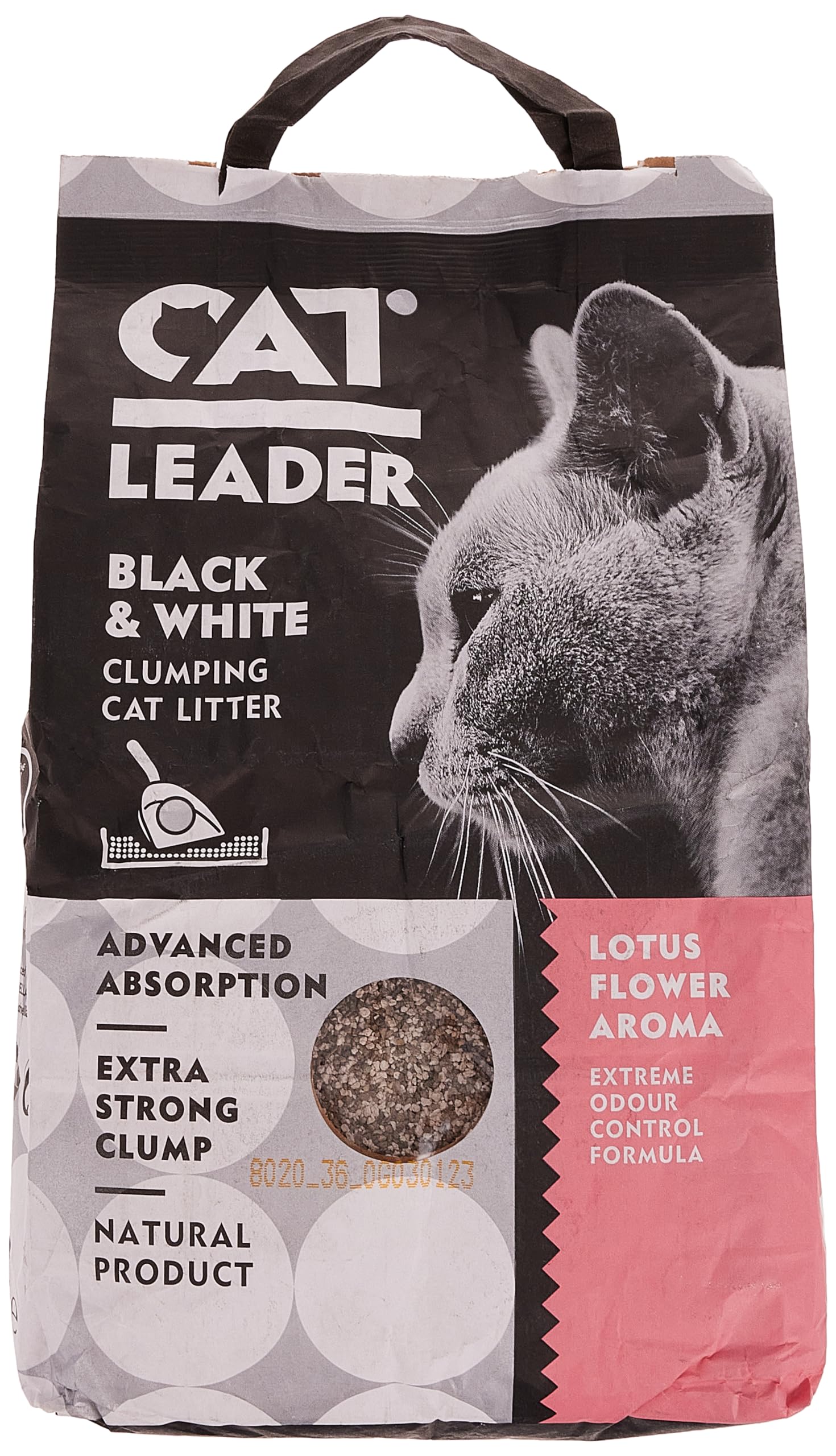 Cat Leader Clumping Black&White OA Lotus Flower 5kg