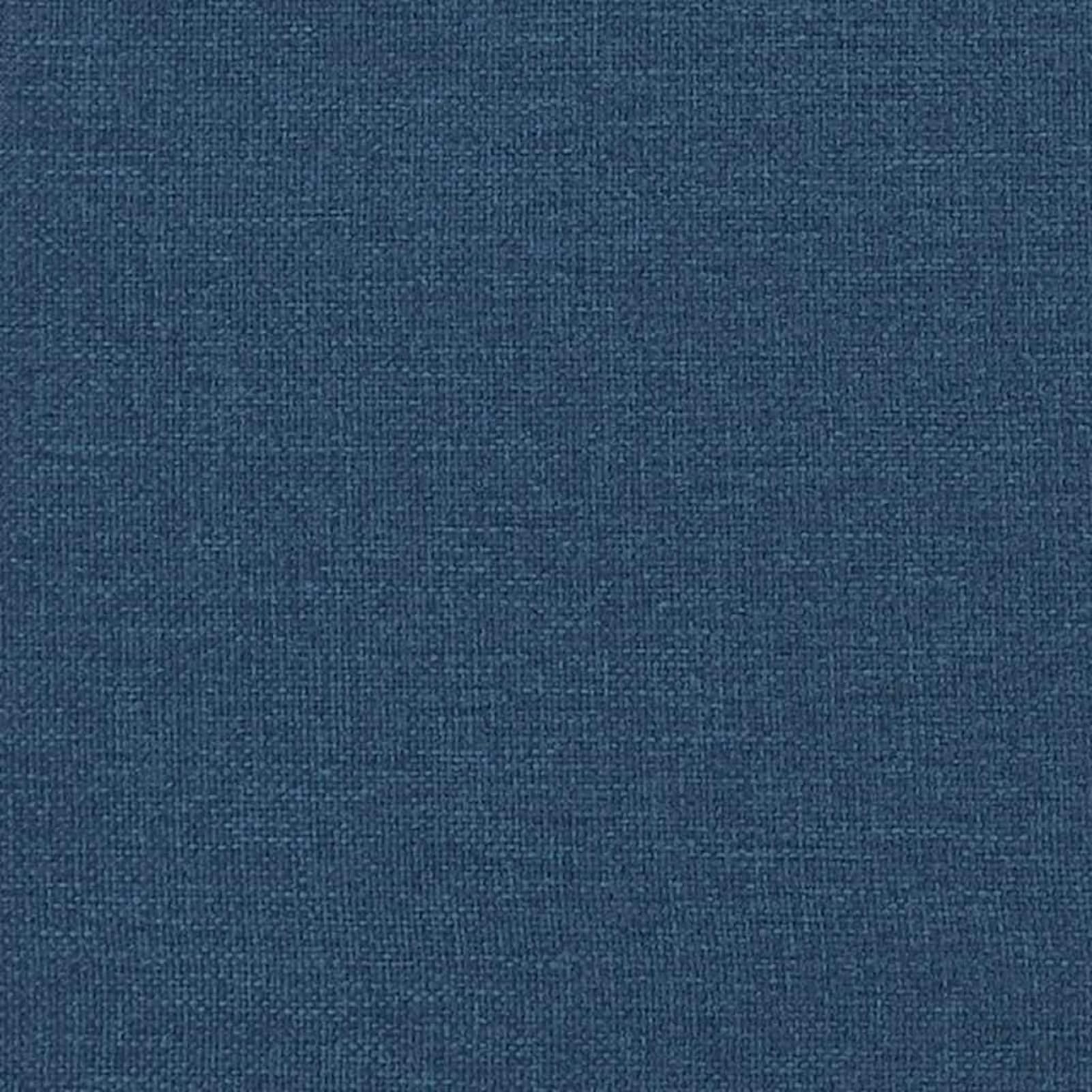 Poltrona relax blu, rivestimento in tessuto 100% poliestere, robusta struttura in legno e metallo, 61,5 x 69 x 95,5 cm, ideale per adulti a casa o al ristorante