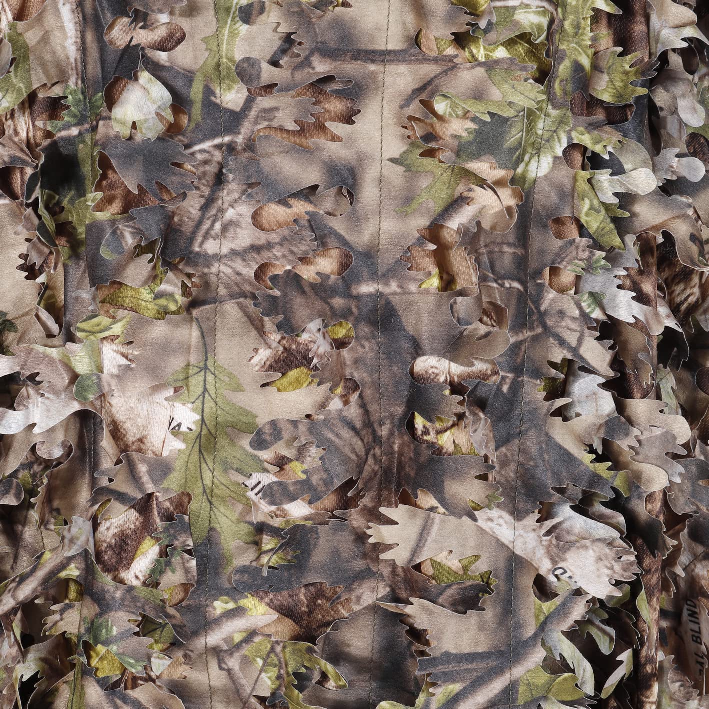AUSCAMOTEK 3D Leafy Poncho Ghillie Suit Camouflage Cloak Cape for Deer Turkey Hunting