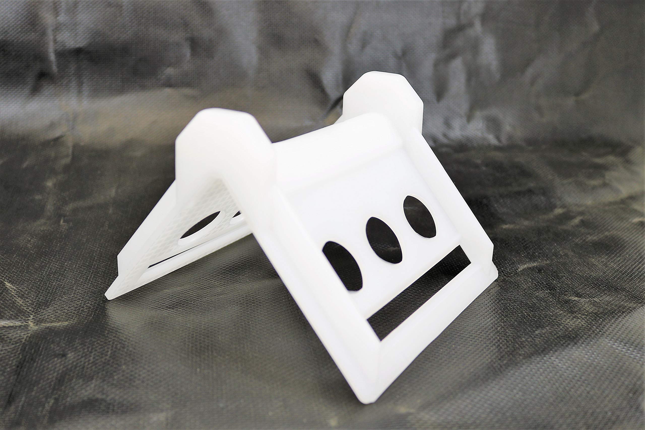 White Plastic Corner Edge Protectors for Cargo Loads (Pack of 12)