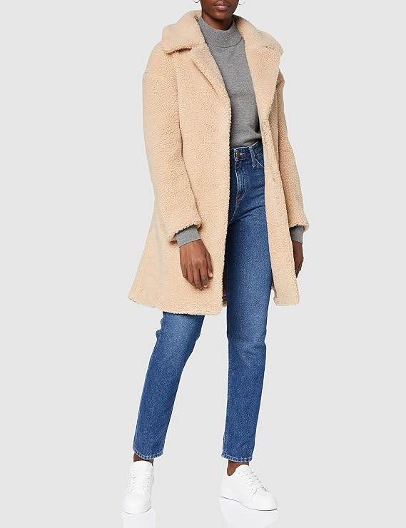 Ivy Revel DE Women's Belted Teddy Coat 