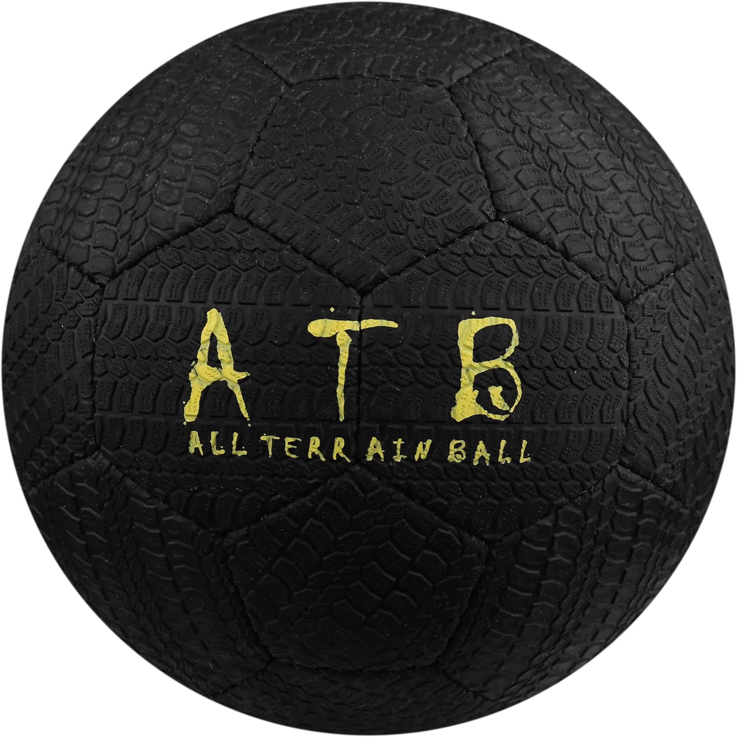 American Challenge All Terrain Rubber Soccer Ball – Official Sizes 2, 3, 4 & 5 – Durable Street & Training Soccer Ball for Playground, Park & Grass Field Use