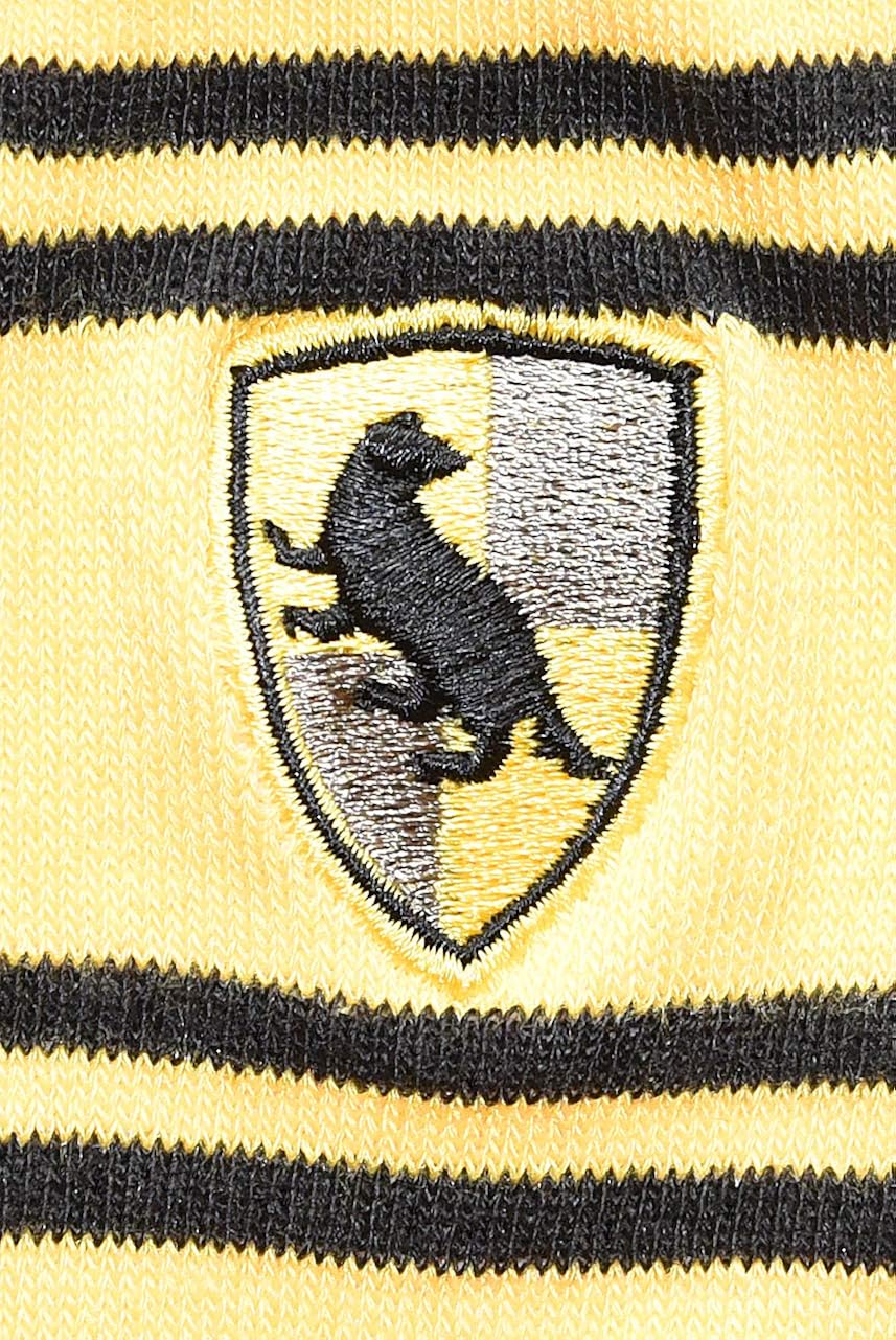 Harry Potter Hufflepuff Striped Juniors/Ladies Knee High Socks with Embroidered Crest : Clothing, Shoes & Jewelry