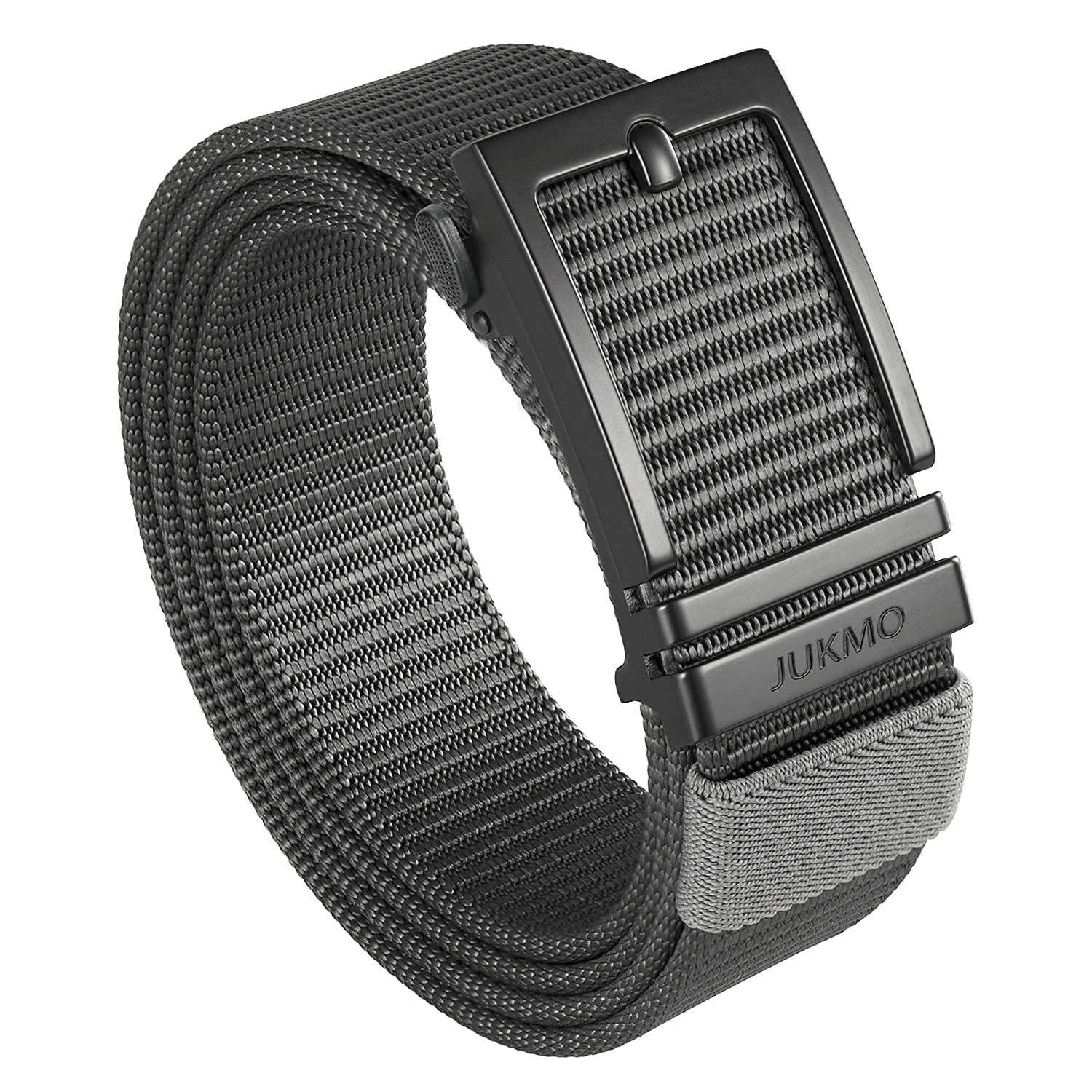 JUKMO Automatik Gürtel Herren, Nylon Taktischer Ratsche Gürtel