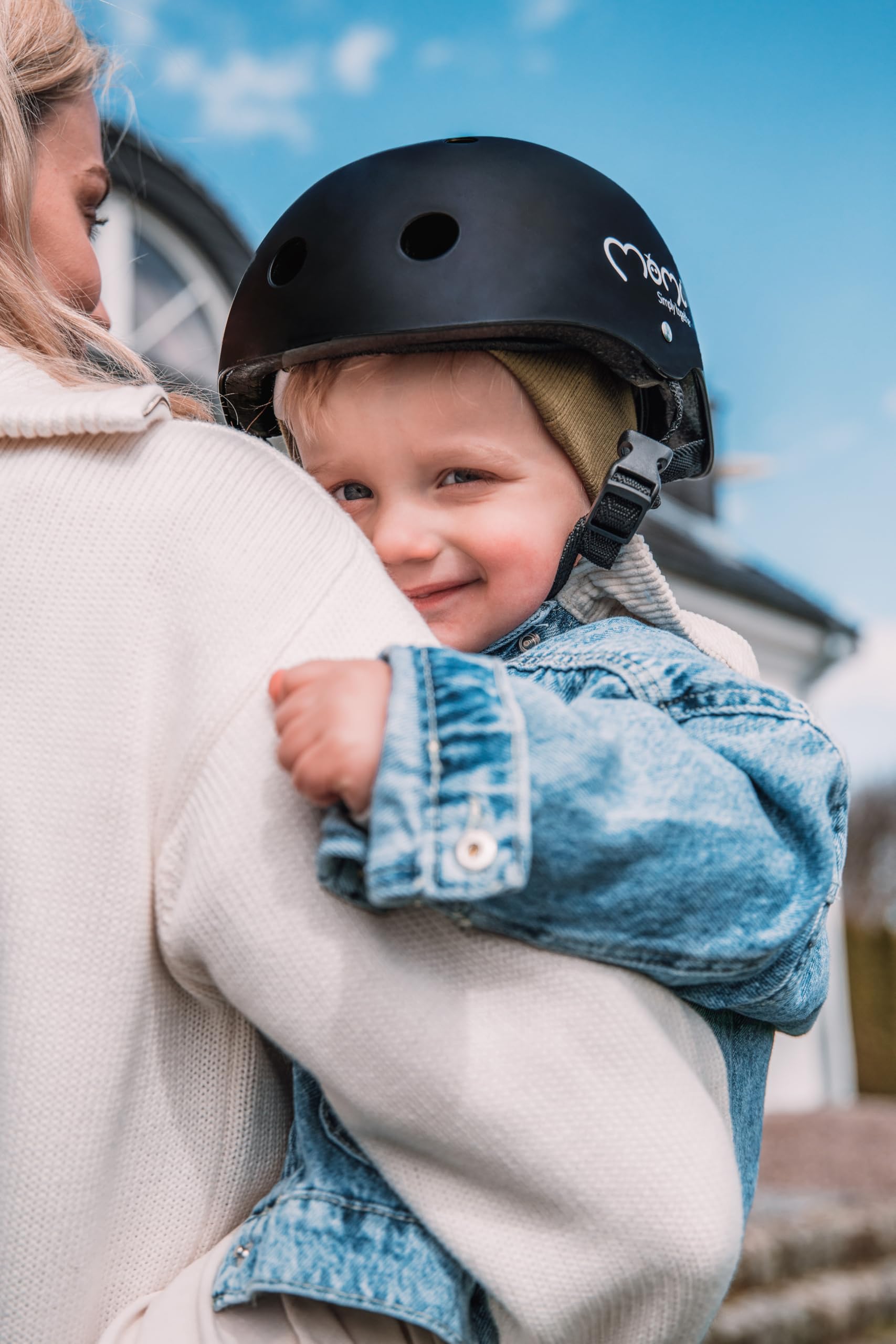 Casco Ajustable para Niños 1-4 Años 47-58 cm Bicicleta Prueba de Golpes 11 Orificios Ventilación