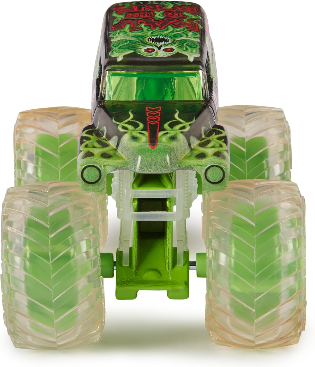 Monster Jam, Official Grave Digger Chase Monster Truck, Die-Cast Vehicle, 1:64 Scale, Kids Toys for Boys Ages 3 and up