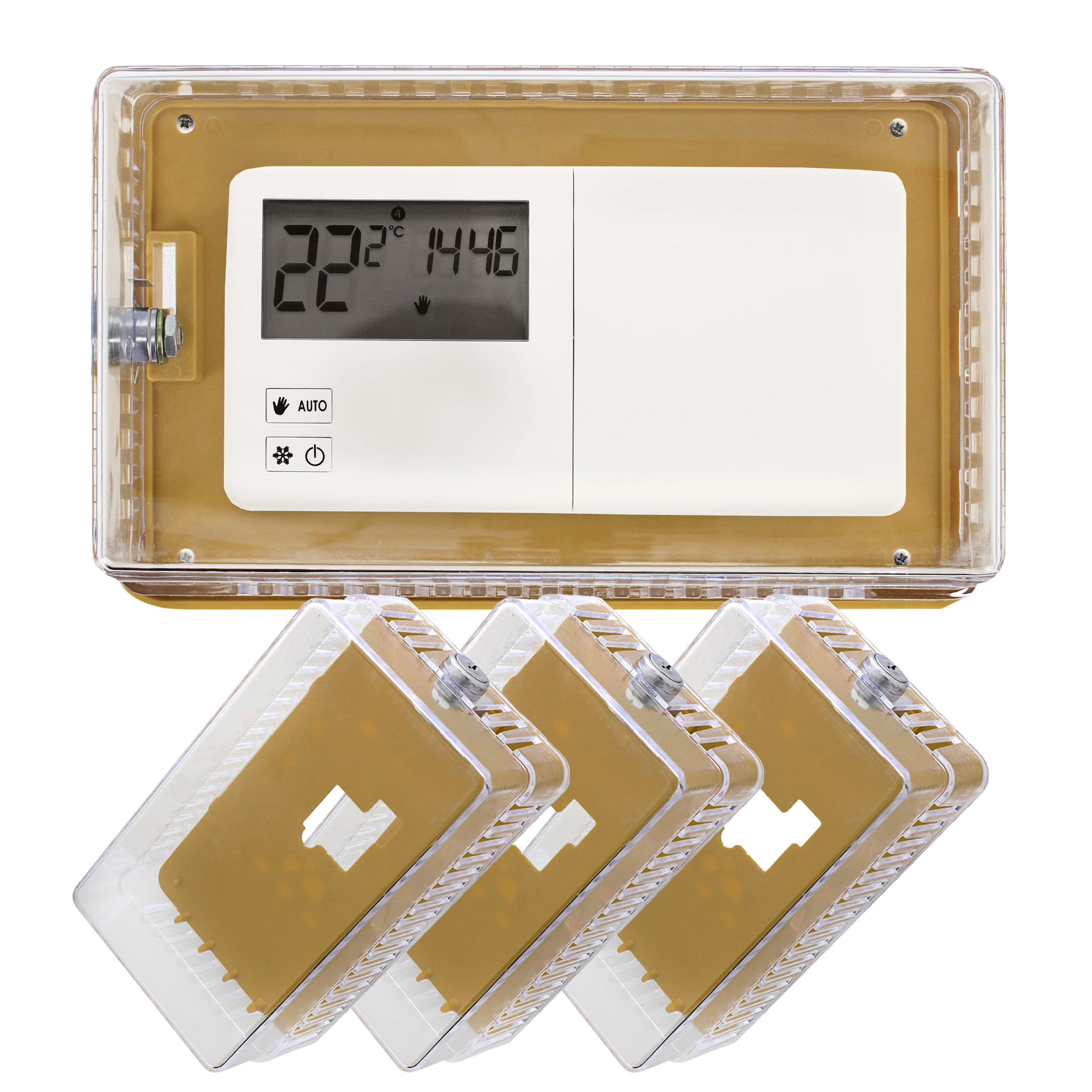 BISupply A/C Thermostat Lock Box