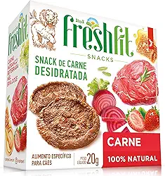 Petisco Desidratado Spin Pet para Cães - FRESHFIT - Carne - 20g