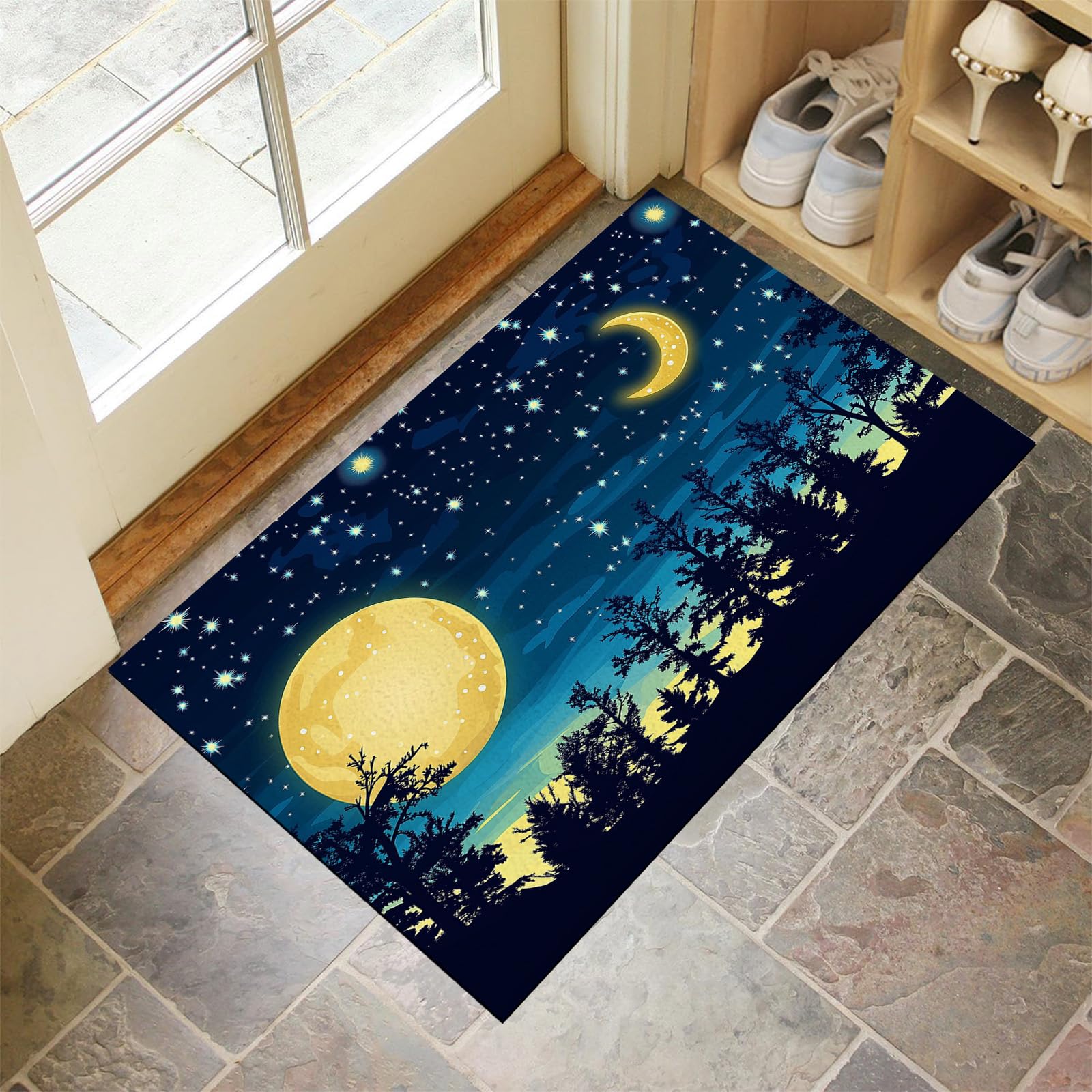 Paillasson rétenteur de poussière vortex 80x120cm pour sol propre et sec