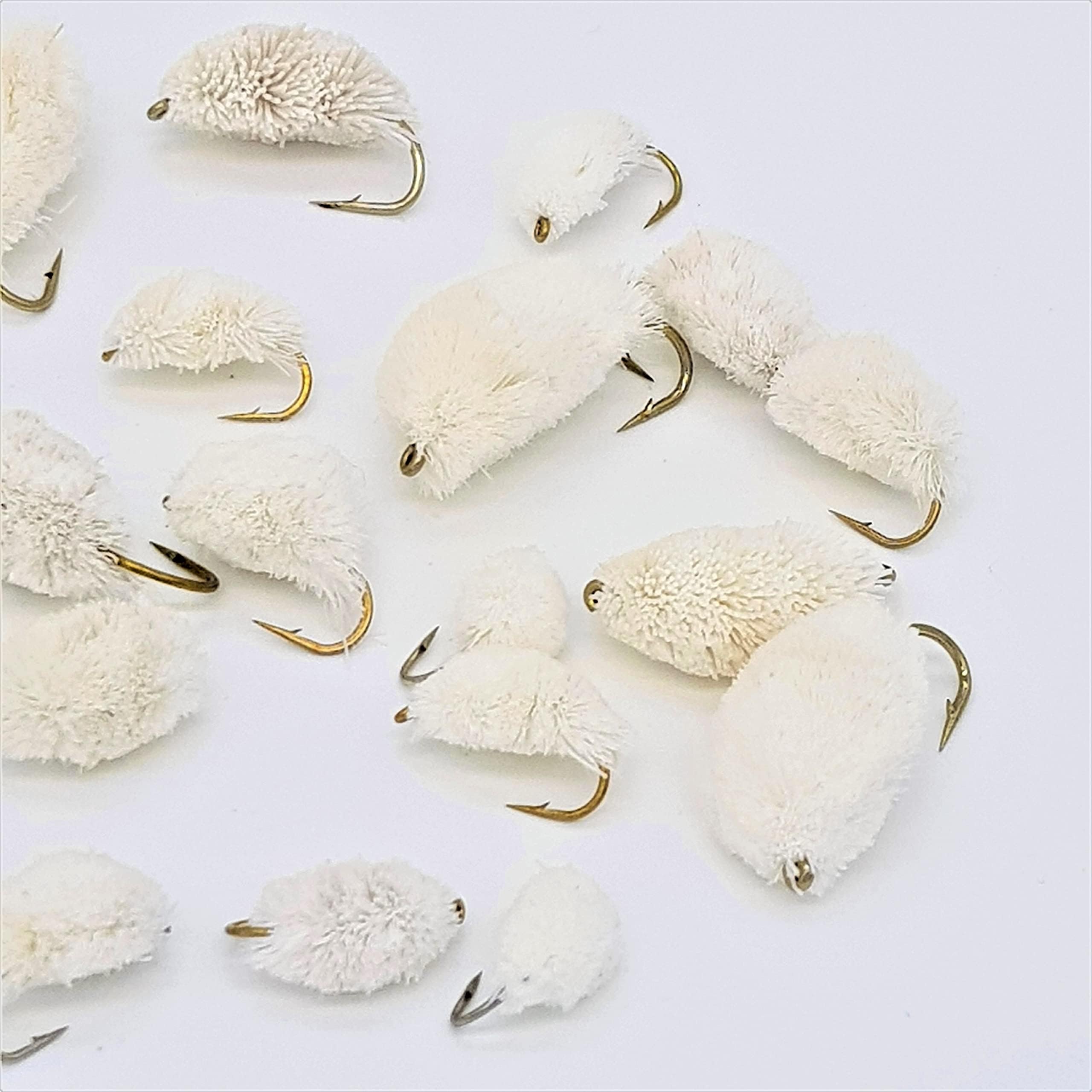 Fly Fishing BREAD FLY Pack of 12 Mixed sizes 8-12 for Fly Trout Carp Mullet #43