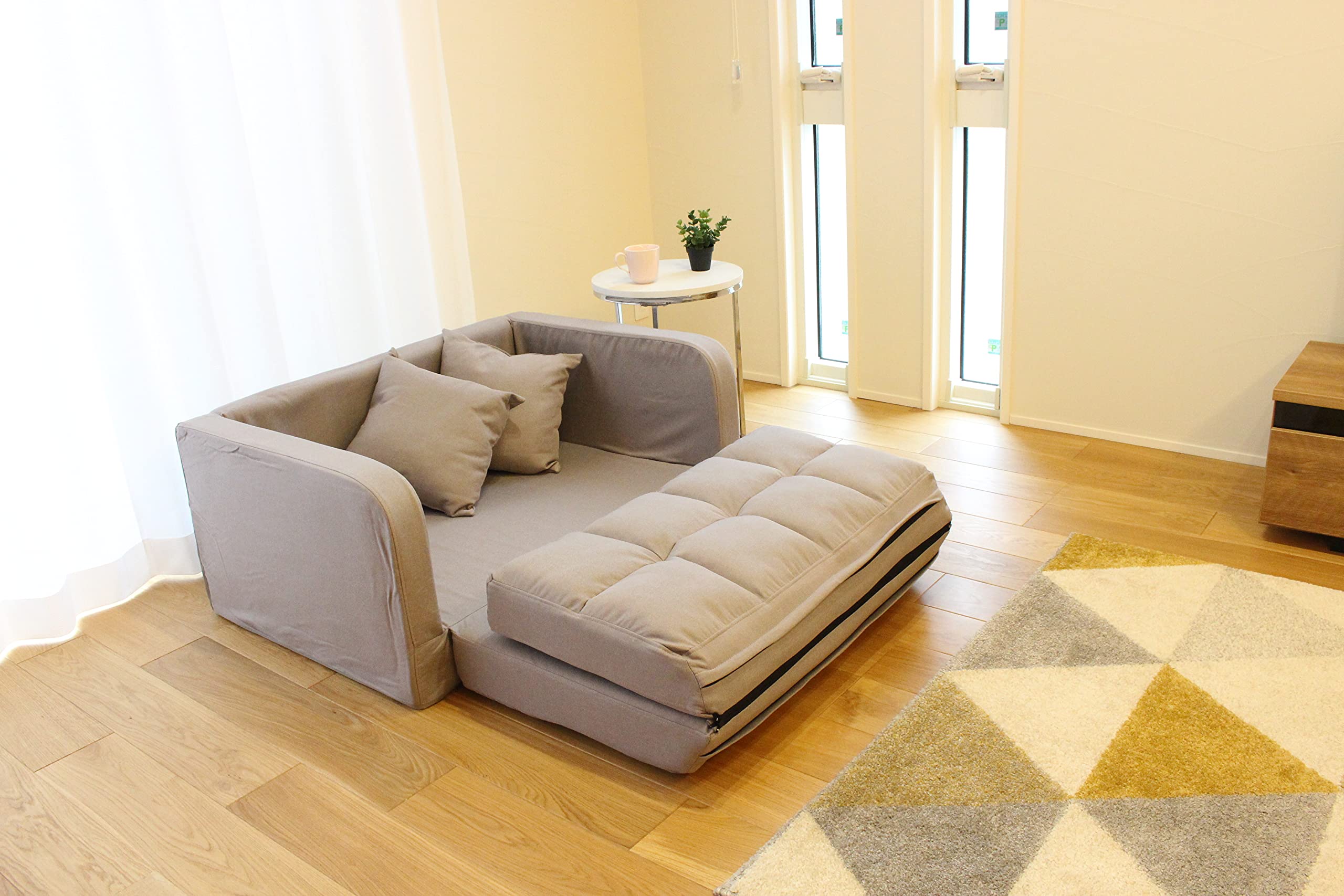 豊富な，高品質】 ビータ(Vita) コンパクトカウチソファ 3WAY グリーン