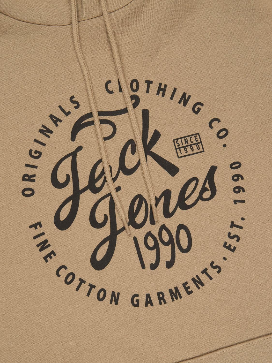 JACK & JONES Hoodie Herren Regular Fit JJEADRIAN Plus Size Kapuzenpullover Pullover Sweater Print Schwarz Grau Grün Braun Beige Blau S M L XL XXL 3XL 4XL 5XL 6XL 7XL 8XL