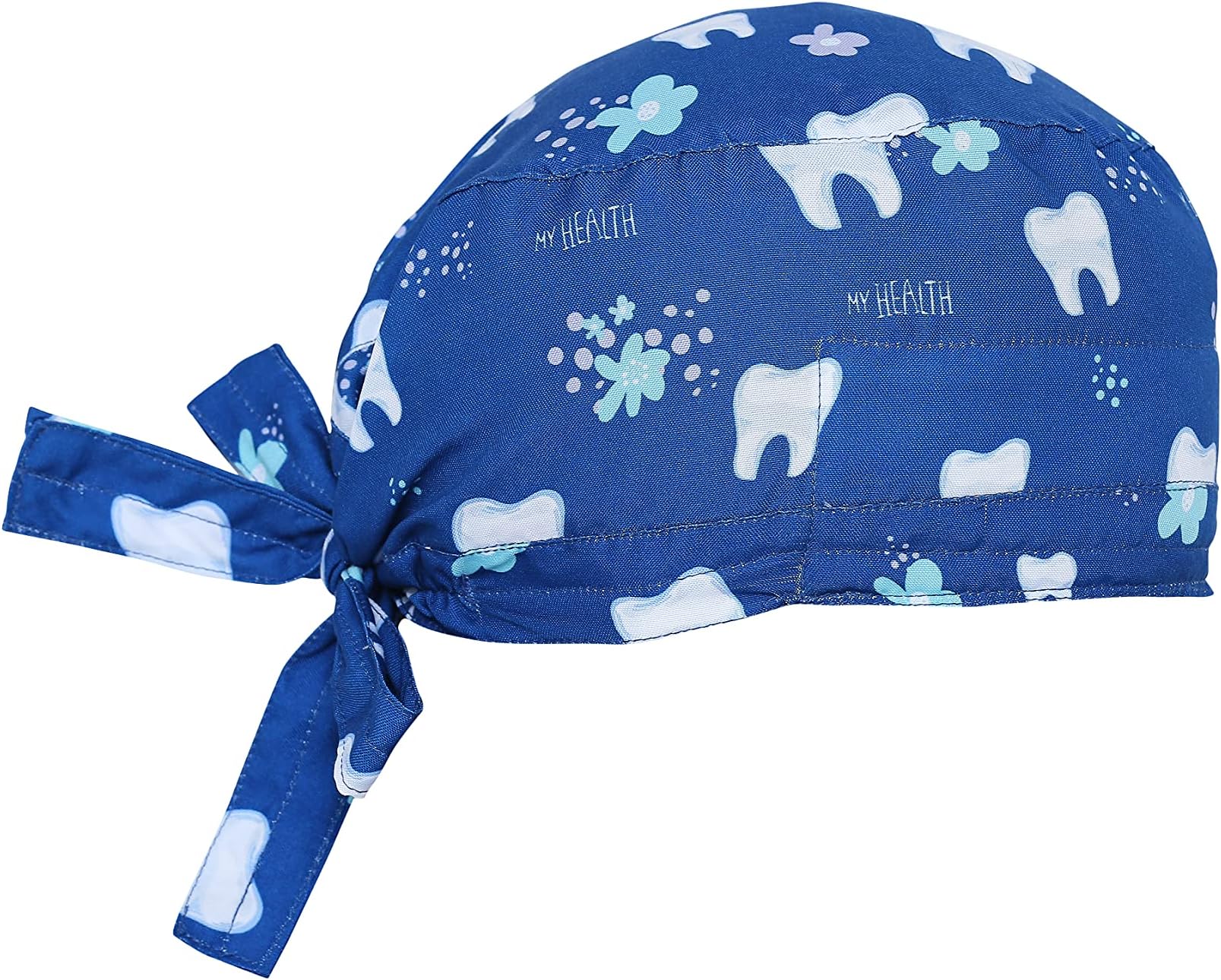 Printed Scrub Cap Unisex with Sweat Band