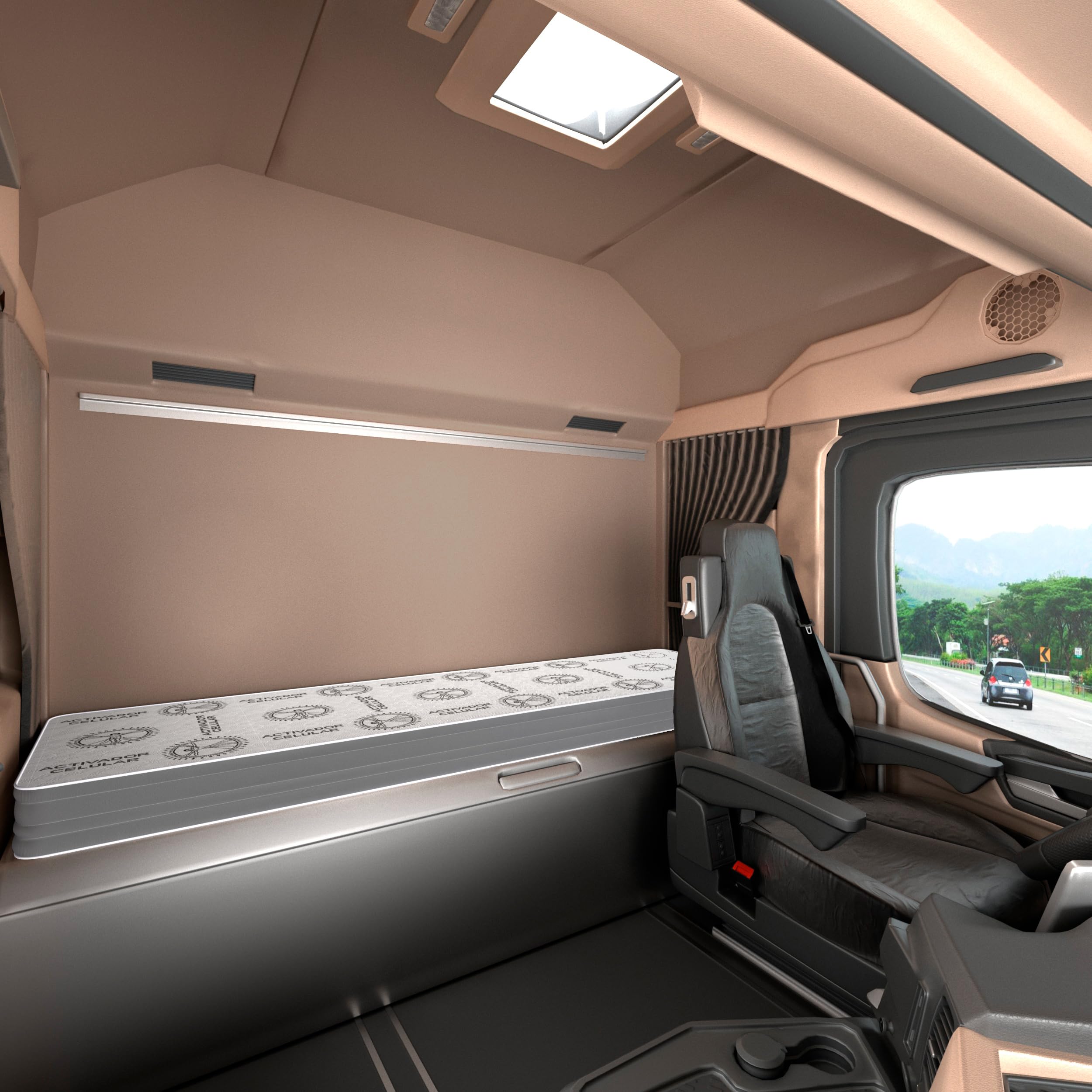 LA WEB DEL COLCHON Colchón Visco Truck 70 x 180 x 20 cms | Colchón camión