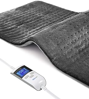 Boncare LCD Digital Control Extra Large Heating Pads for Back Pain Relief and Cramps with Auto Shut Off Fomentera de Calor...