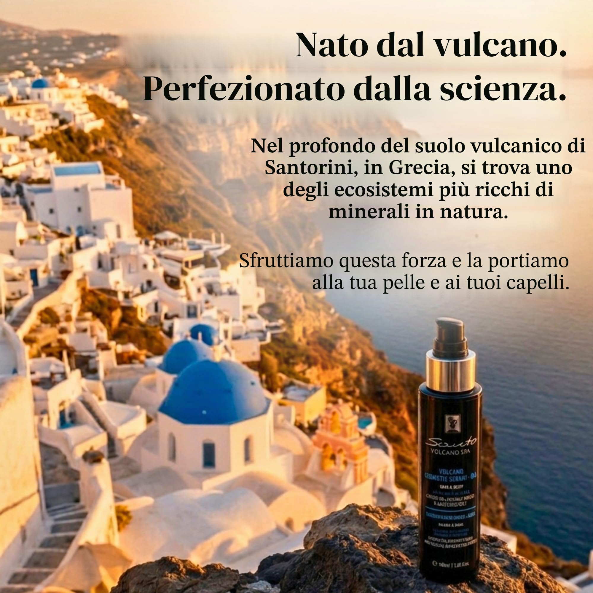 Incredible Vulcano capelli e corpo siero 100 ml