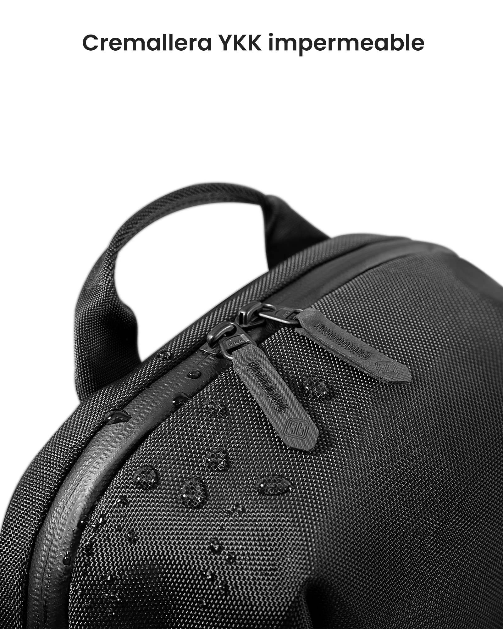 tomtoc Bolsa Sling Hombre compatible con 14" MacBook Pro M5 Pro/Max, 13" MacBook Air/Neo, 13" iPad Air M4/Pro M5, resistente al agua, bandolera cruzada, bolso de hombro, ligera para Viajes uso diario