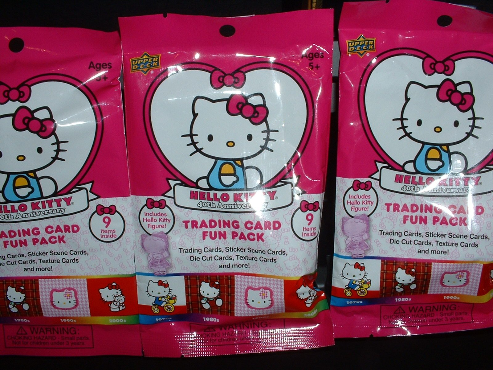 Hello Kitty's 40th Anniversary Trading Card Fun Packs : Amazon.sg