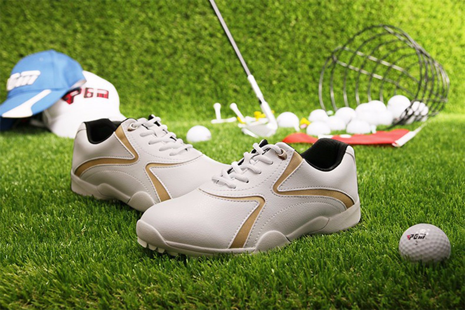 Zapatos Golf Impermeable Transpirable Antideslizante Mujer
