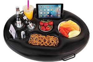 Zone Tech Floating Drink Holder for the Ultimate Aquatic Refreshment