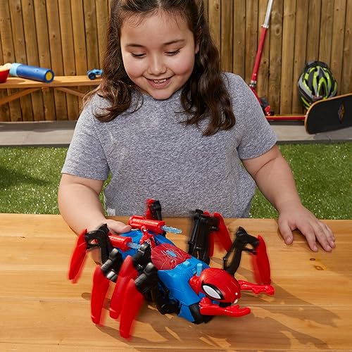Miniatura 6 de Marvel Spider-Man Car Playset con función de explosión y figura de acción para niños a partir de 4 años