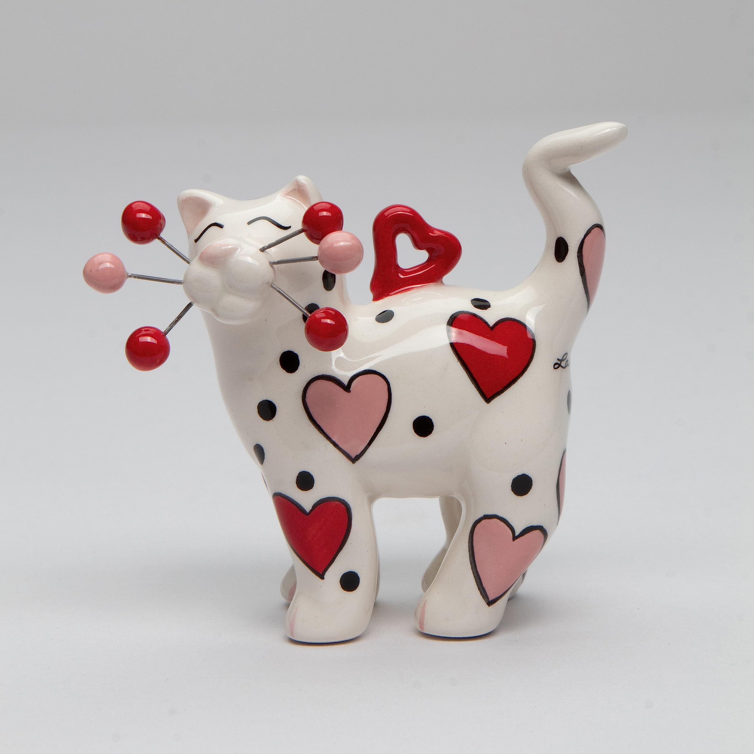 Amazon.com: Cosmos Gifts Fine Ceramic Valentine Sweet Red Hearts