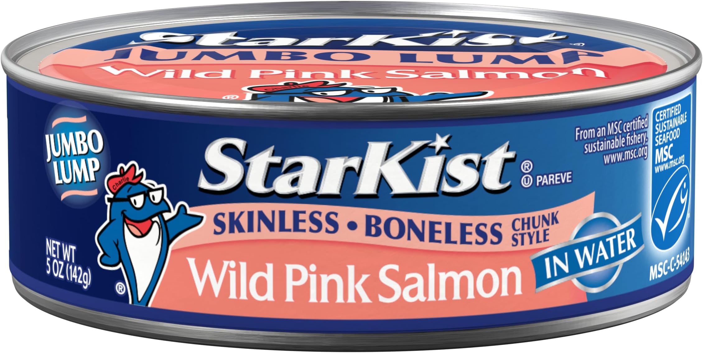 StarKist Wild Pink Salmon, Skinless, Boneless, 5oz Can, 1-Pack