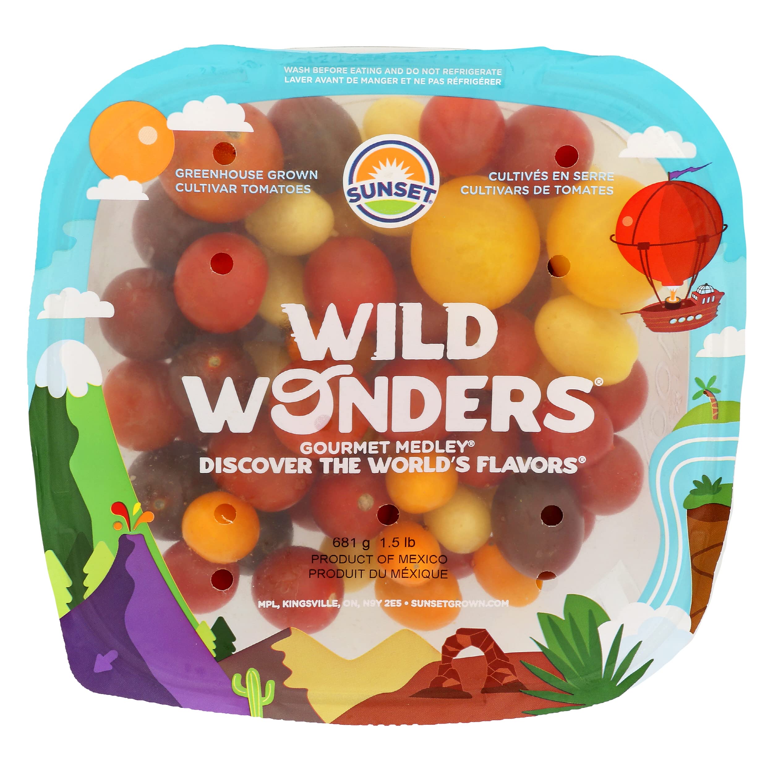 Sunset, Wild Wonder Cherry Tomatoes, 24 oz : Grocery & Gourmet Food -  Amazon.com