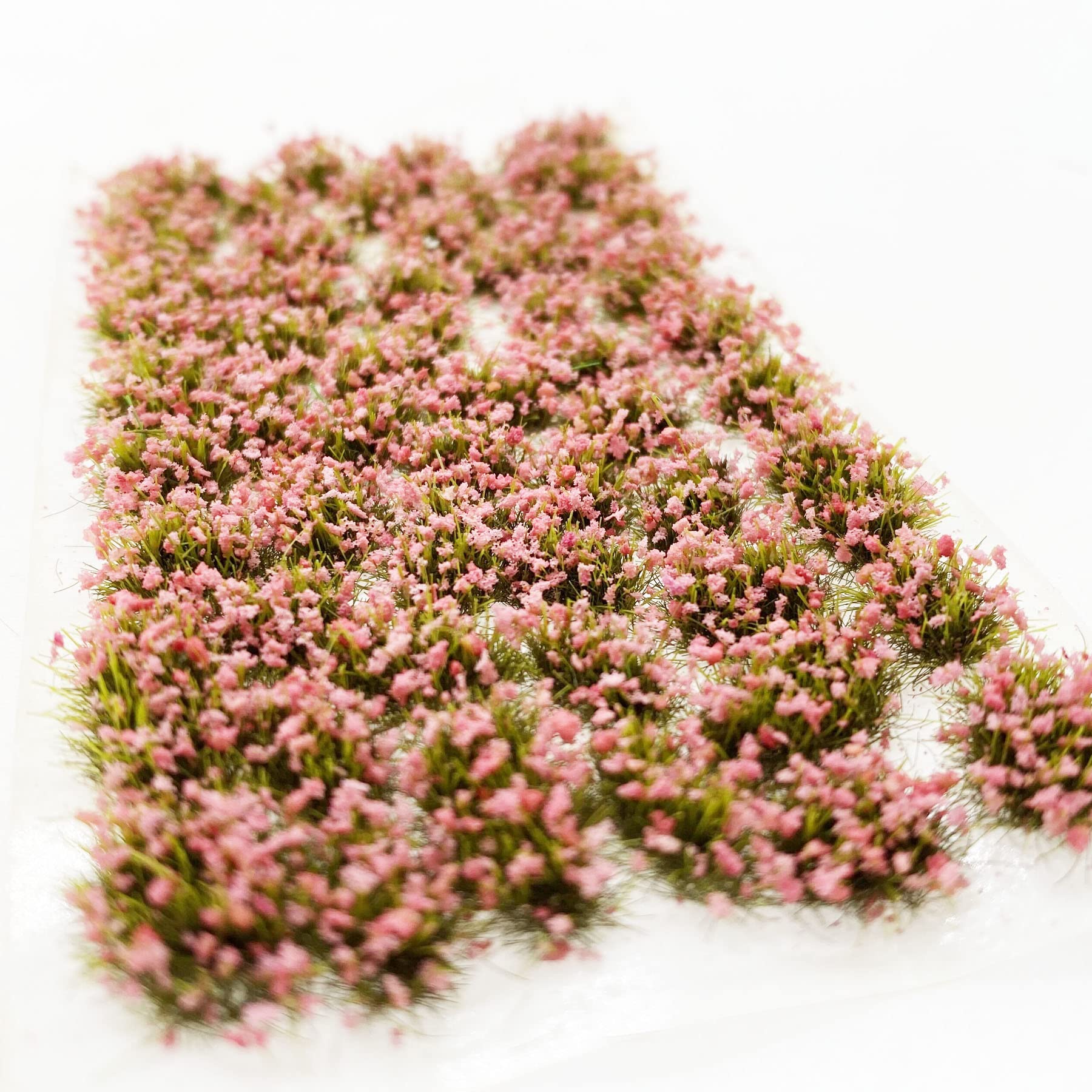 56 Touffes D’Herbe Modèle – Lichen, Mousse Et Gazon – Paysage Ferroviaire, Diorama, Maquette – DIY