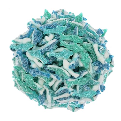 FirstChoiceCandy Fantastic Shark Gummy (Mini Sour, 5 libras (paquete de 1))