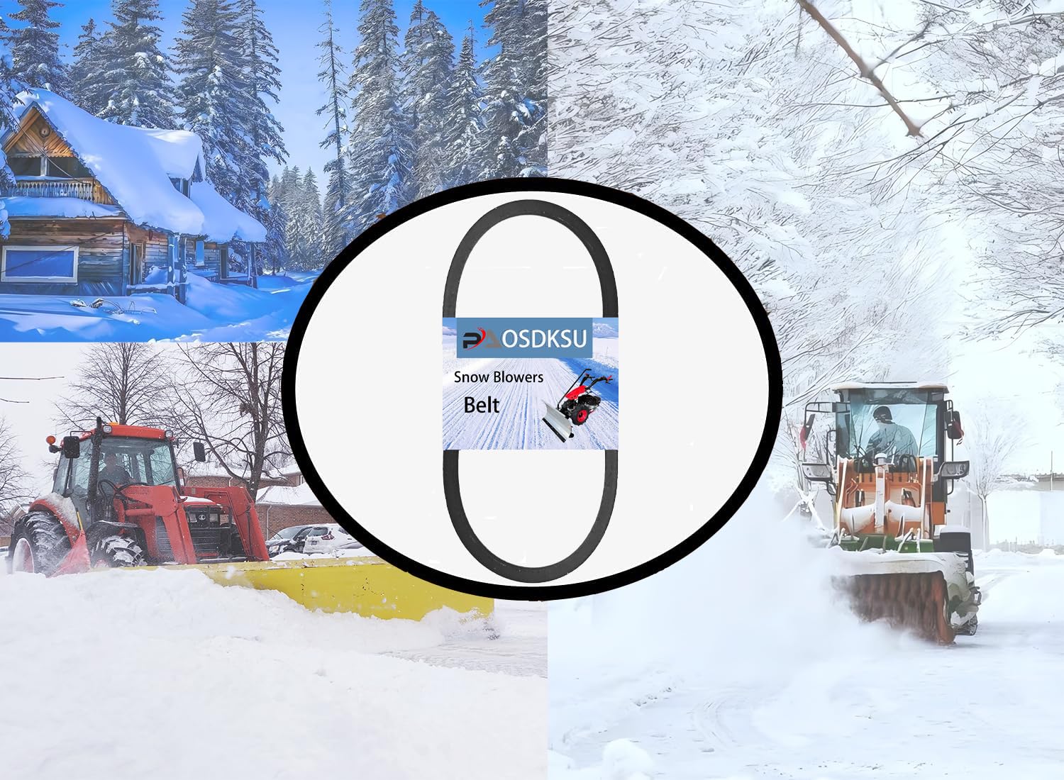 PIX Keilriemen Passend Für MTD 754-0101A 954-0101A Schneefräse Fräsan - Foto 5