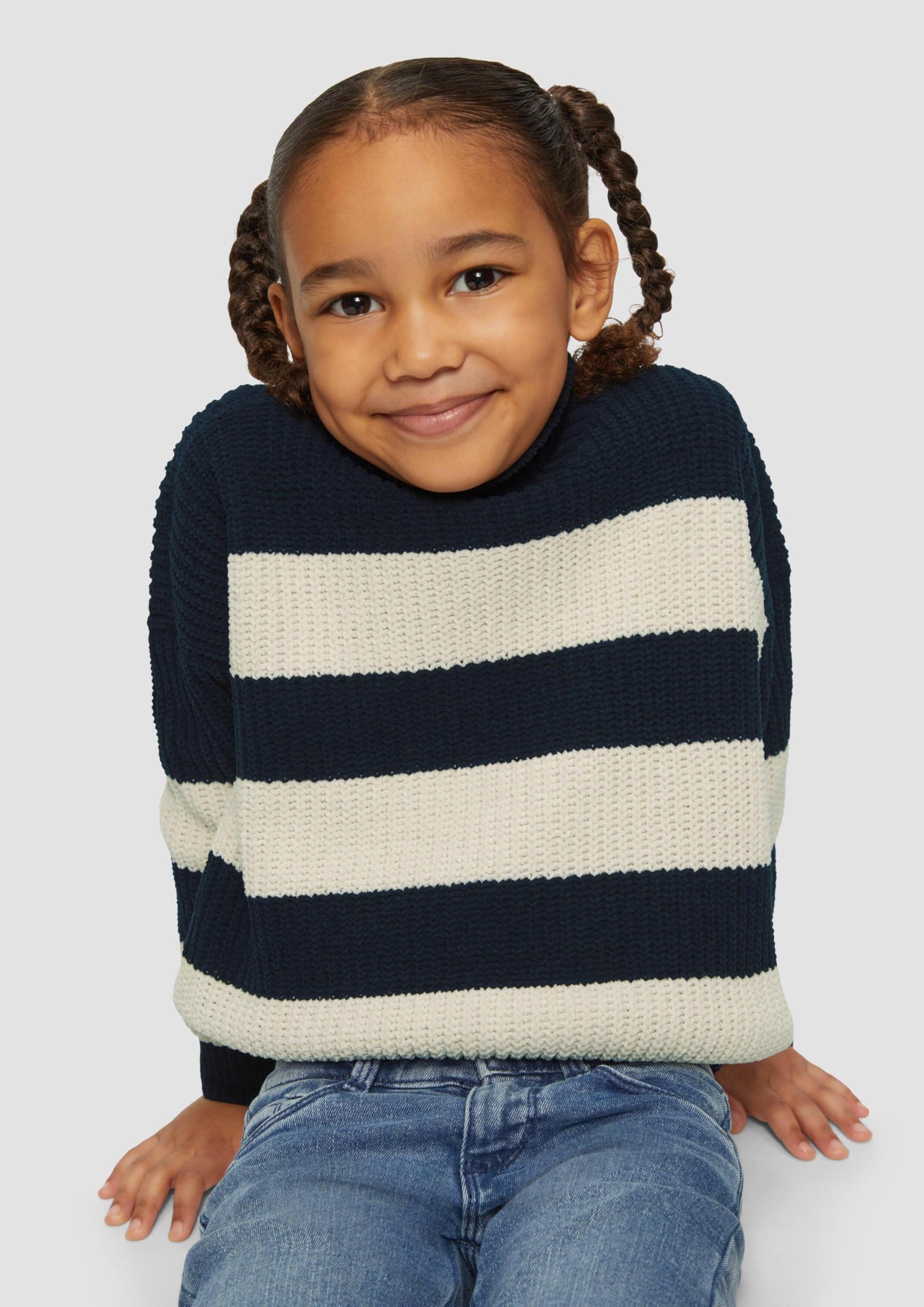 s.Oliver Pullover aus Chenille-Garn