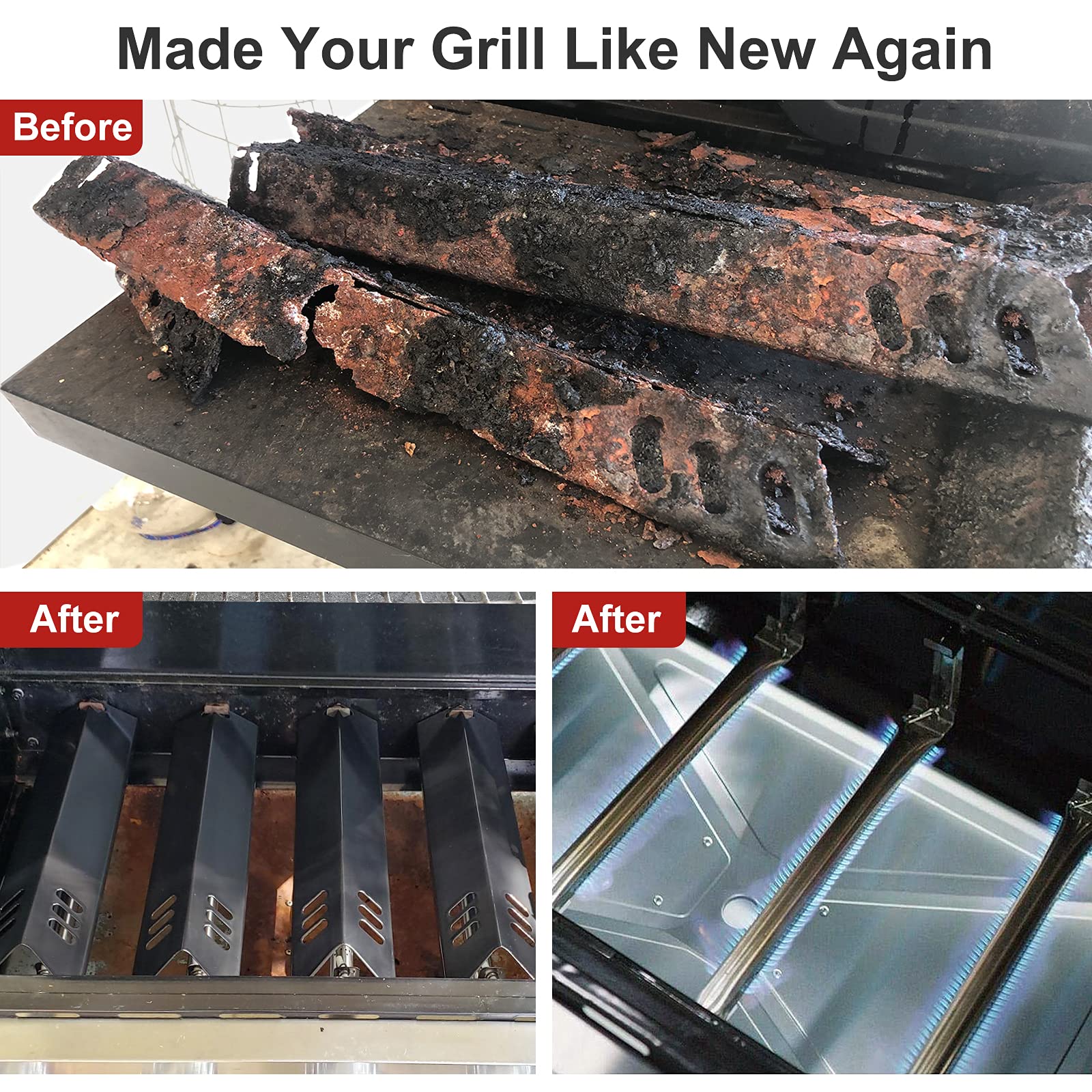 Amazon.com : Grill Replacement Parts for Dyna-Glo DGF493BNP DGH483CRP  DGF510SBP DGB610SSP DGB494SPB DGH483CRP-D, BHG Grill BH15-101-099-02  BH14-101-099-01, Backyard Grill BY14-101-001-02 GBC1461W BY15-101-001-02 :  Patio, Lawn u0026 Garden