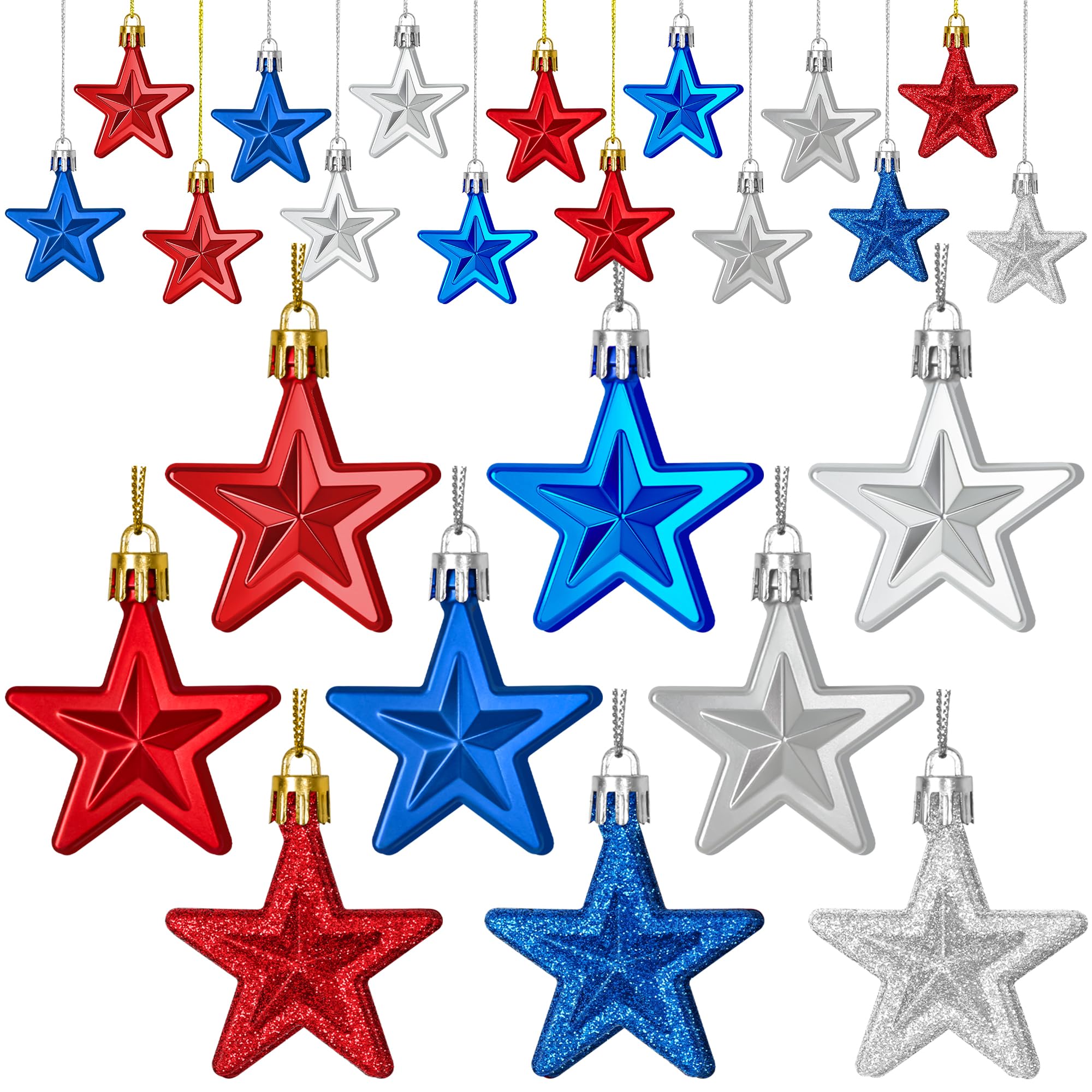 Melisheer Star Ornaments