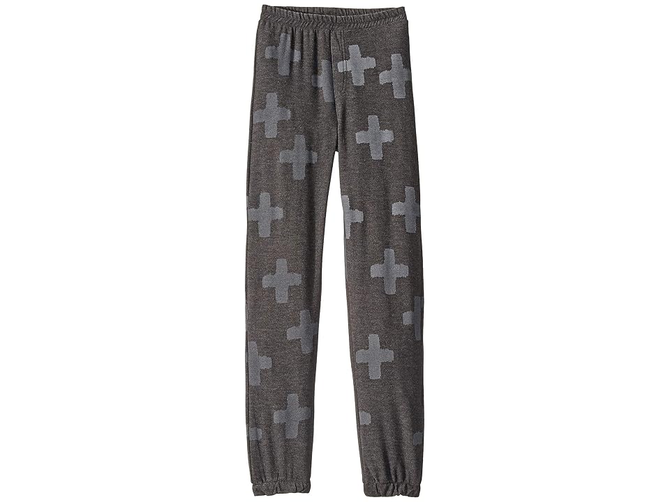 

Chaser Kids Extra Soft Plus Sign Pants (Little Kids/Big Kids) (Black) Boy's Casual Pants