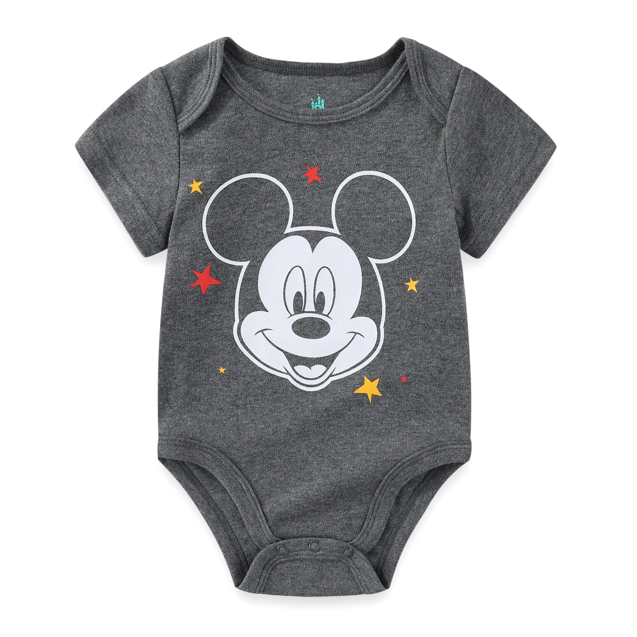 Disney Body a maniche corte da ragazzo, confezione da 5 pezzi, motivo: Topolino