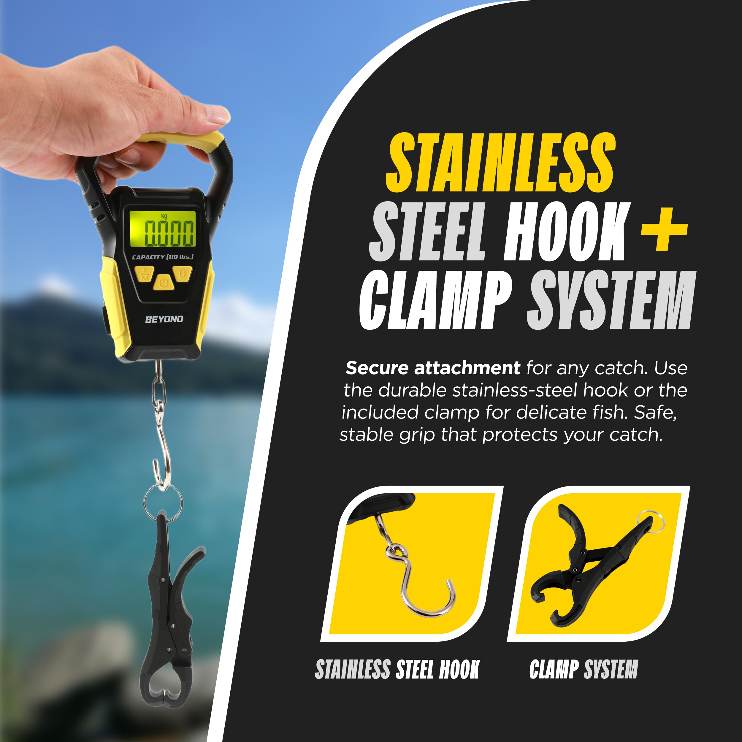 Digital Fish Scale with Tape Measure - Beyond Braid -6
