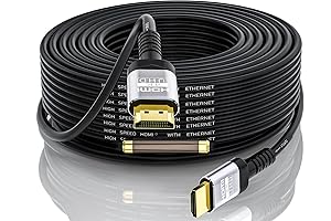 4K HDMI Cable 75 Ft with Built-in Signal Booster