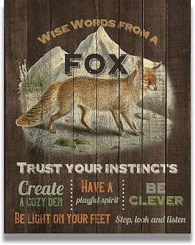 Wise Words From A Fox -             -