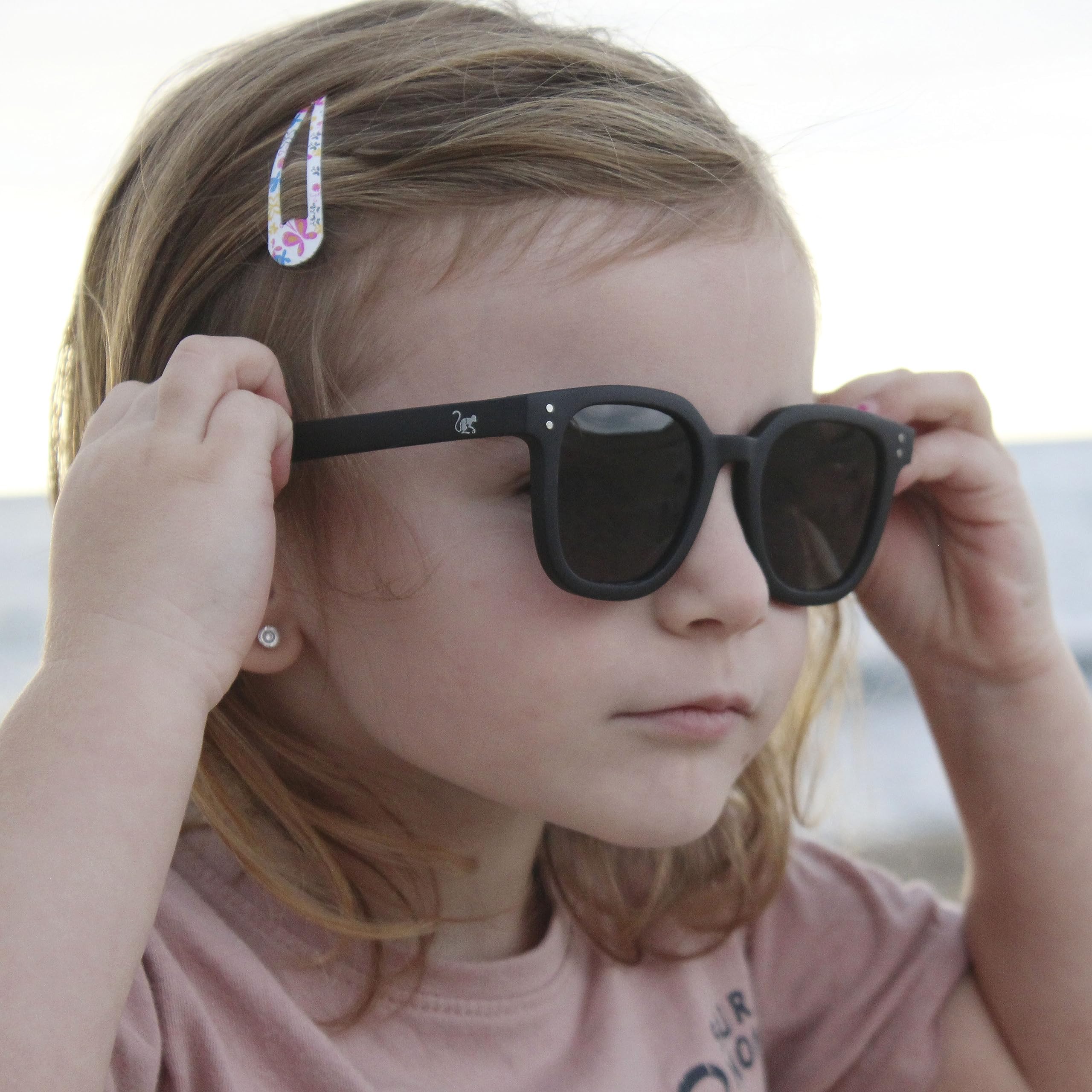 Surf Monkey Occhiali da sole polarizzati per ragazzo/ragazza | Protezione UV400 100% UVA e UVB sicuri | BPA free | 3-12 anni