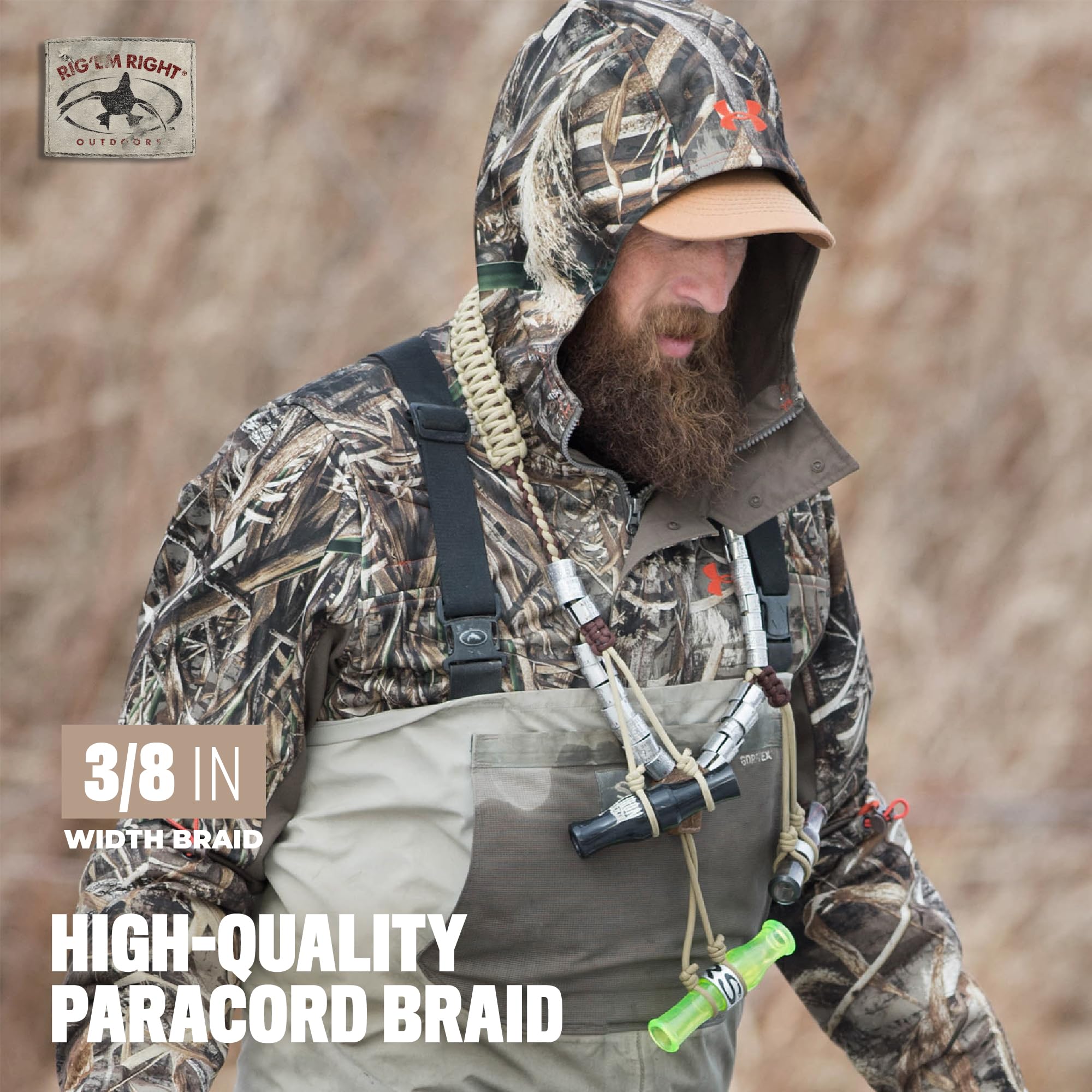 Rig'Em Right Waterfowl Call Lanyard
