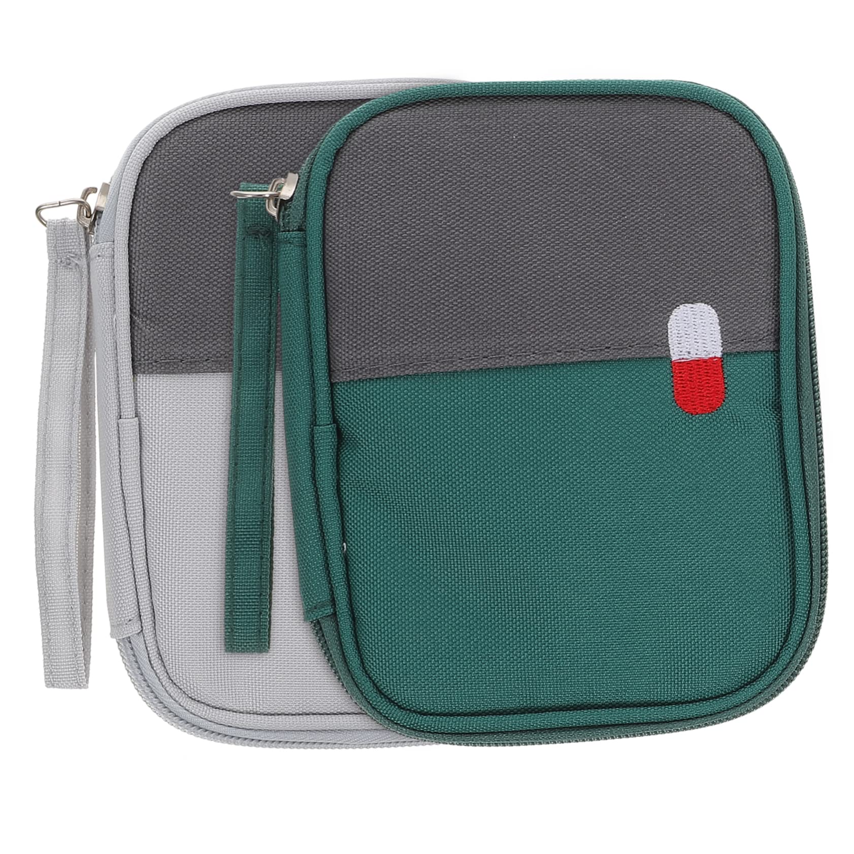 KICHOUSE Traveling Medicine Bag Organizer Compact Medicine Storage Bags for Household Sundries