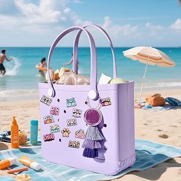 CTOHN Dog Beach Charms for Bogg Bag, Mom Decoration Accessories