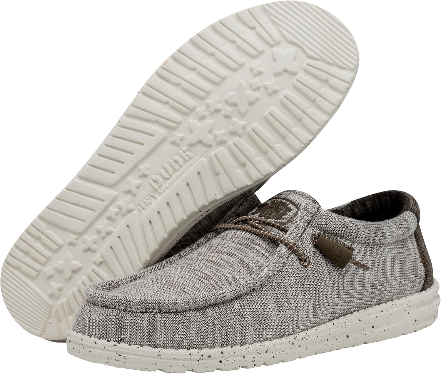 HEYDUDE Wendy Stretch Canvas Women’s Shoes, Women’s Slip-on Loafers, Comfortable & Light-Weight - Image 3