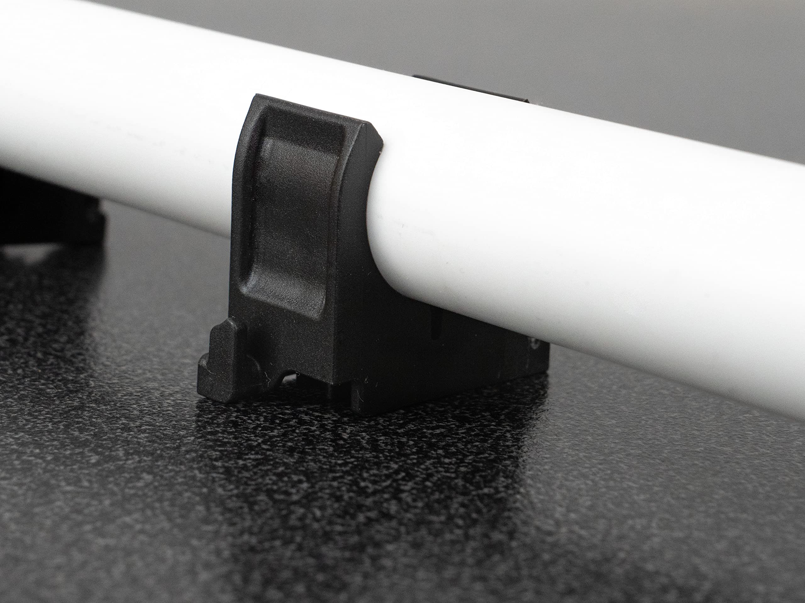 Clip per tubi, 20 mm, nero, set da 30 pezzi